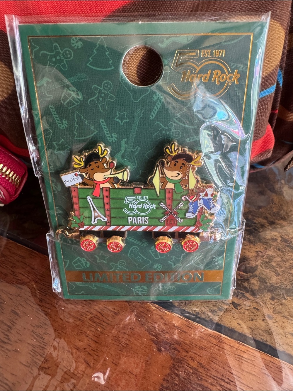 Hard Rock Cafe 50th Limited Edition Paris Christmas Train Car